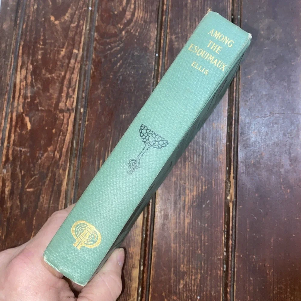 Among the Esquimaux by Edward S.‎ Ellis (1912, HC) Eskimo Indigenous Rare Book